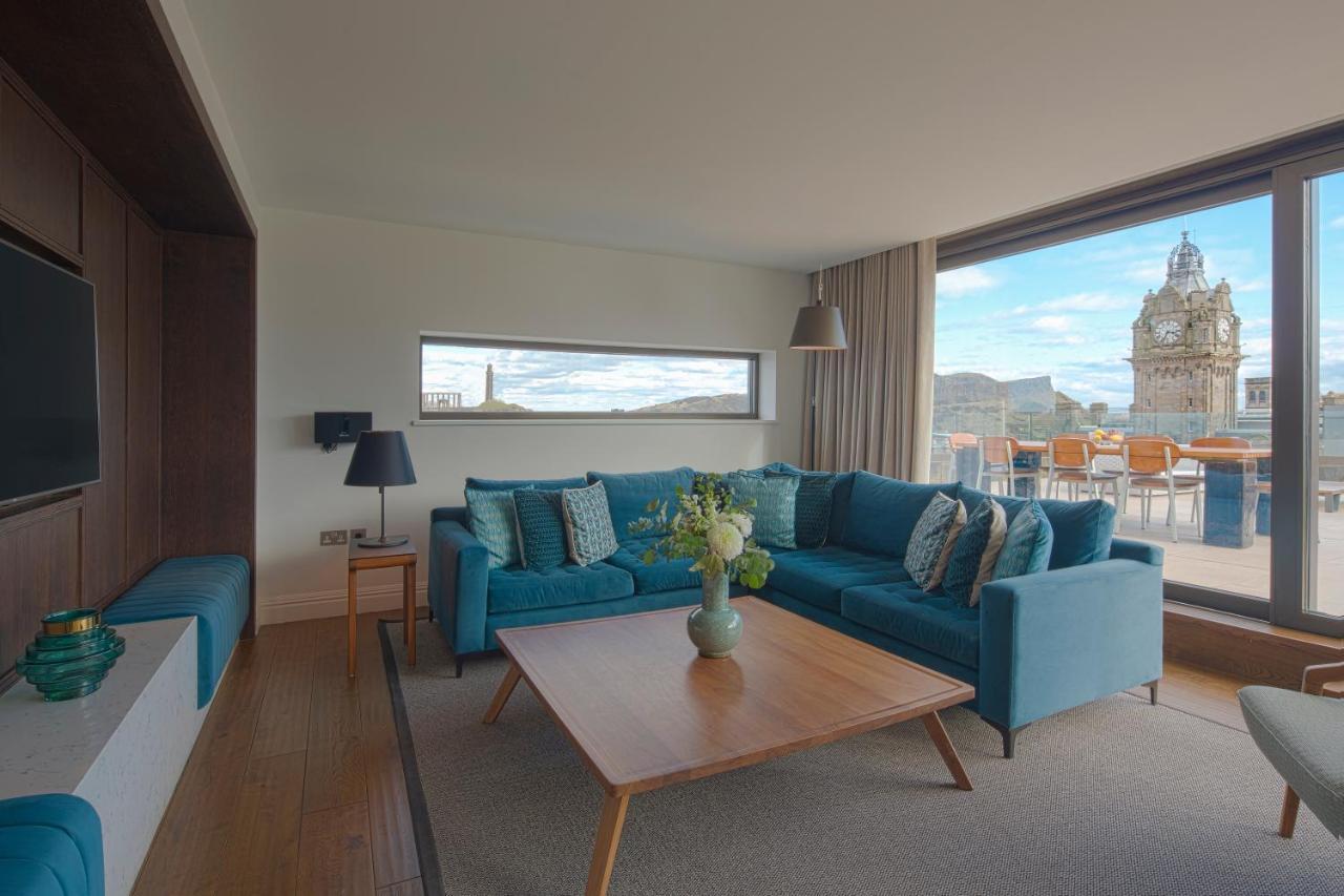 الشقق الفندقية Cheval The Edinburgh Grand المظهر الخارجي الصورة A suite at the hotel