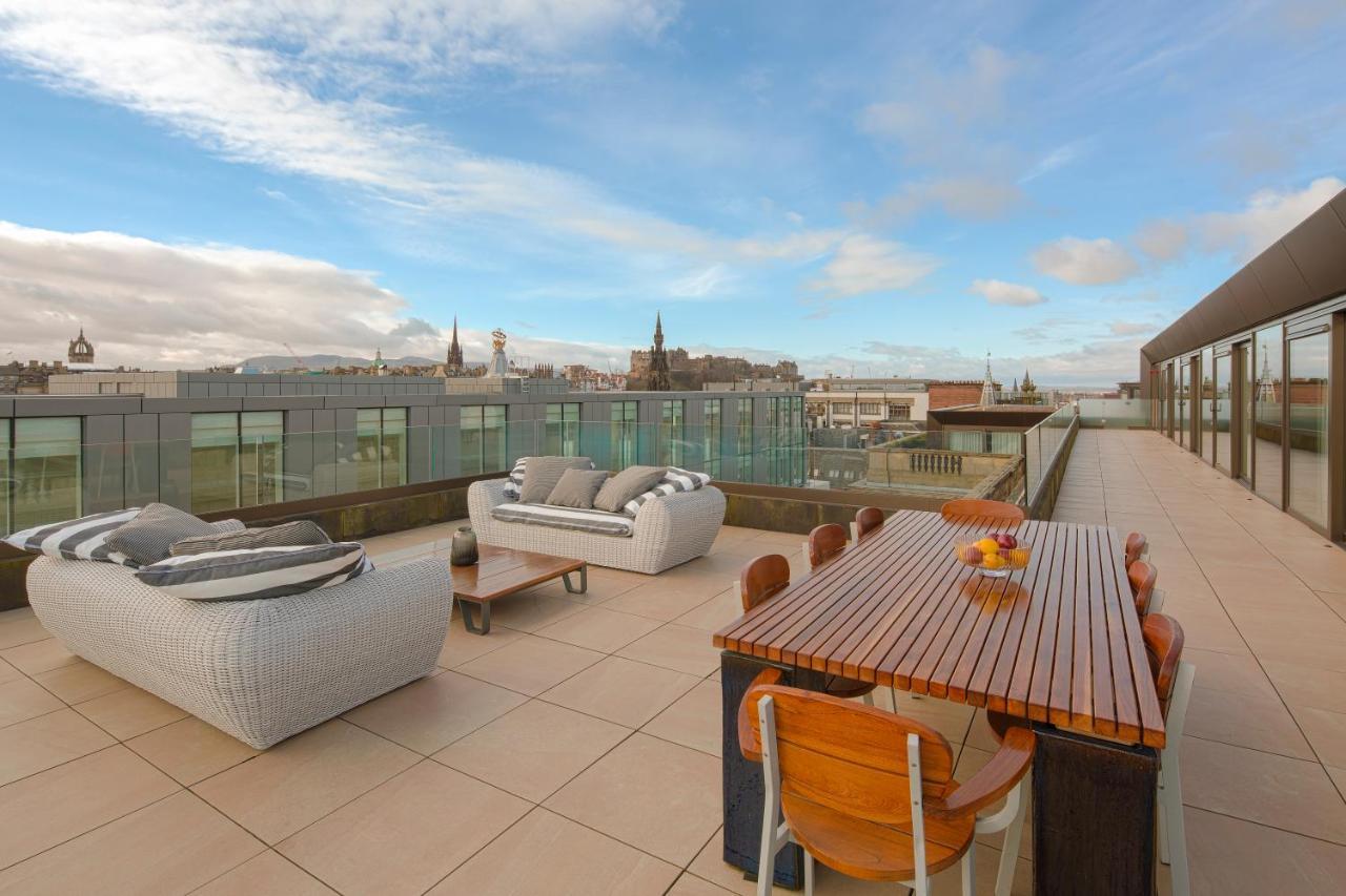 الشقق الفندقية Cheval The Edinburgh Grand المظهر الخارجي الصورة Rooftop terrace